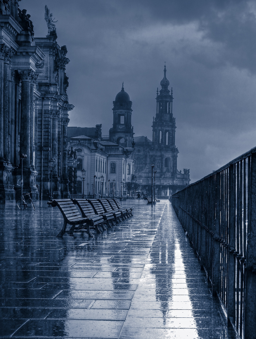 Dresden im Regen