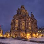 Dresden im Schnee