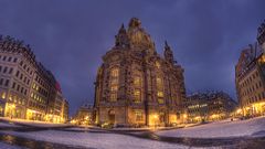 Dresden im Schnee