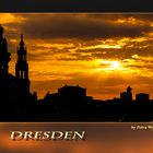 Dresden im Sonnenuntergang