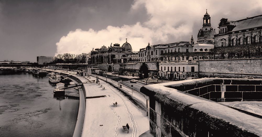 Dresden im Winter