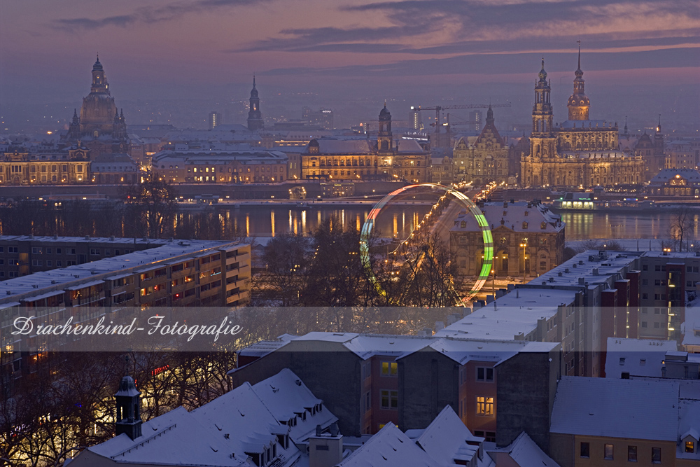 Dresden im Winter Foto & Bild architektur, architektur bei nacht