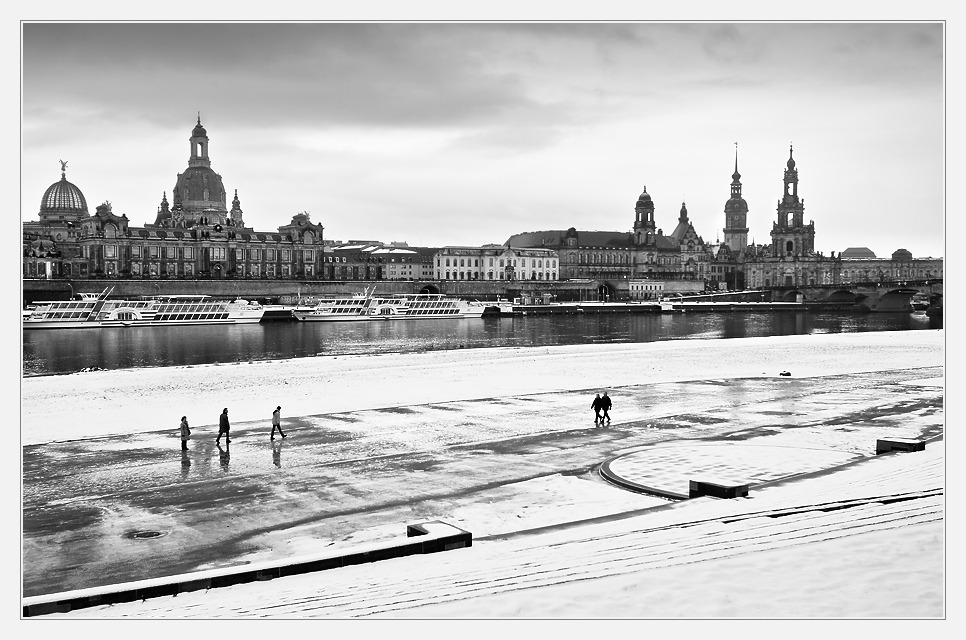 Dresden im Winter