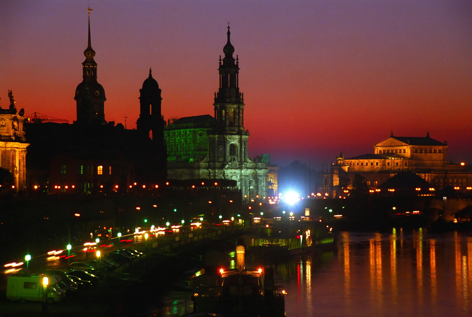 Dresden in bezauberndem Licht...