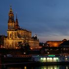 Dresden in der Dämmerung