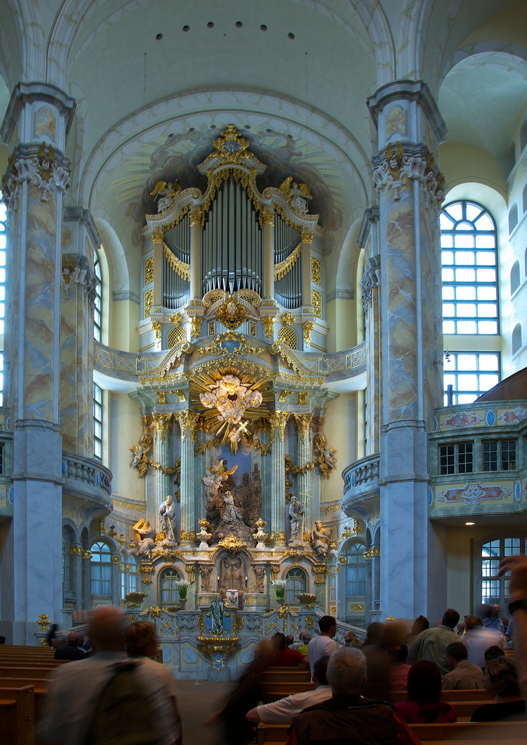 Dresden - in der Frauenkirche