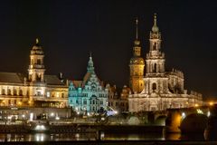 Dresden in der Nacht