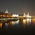 Dresden in einer kalten Nacht