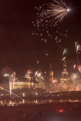 Dresden in Flammen / Silvester 2013