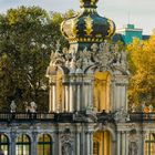 Dresden _ Kronentor im Zwinger _ Lichtspiel