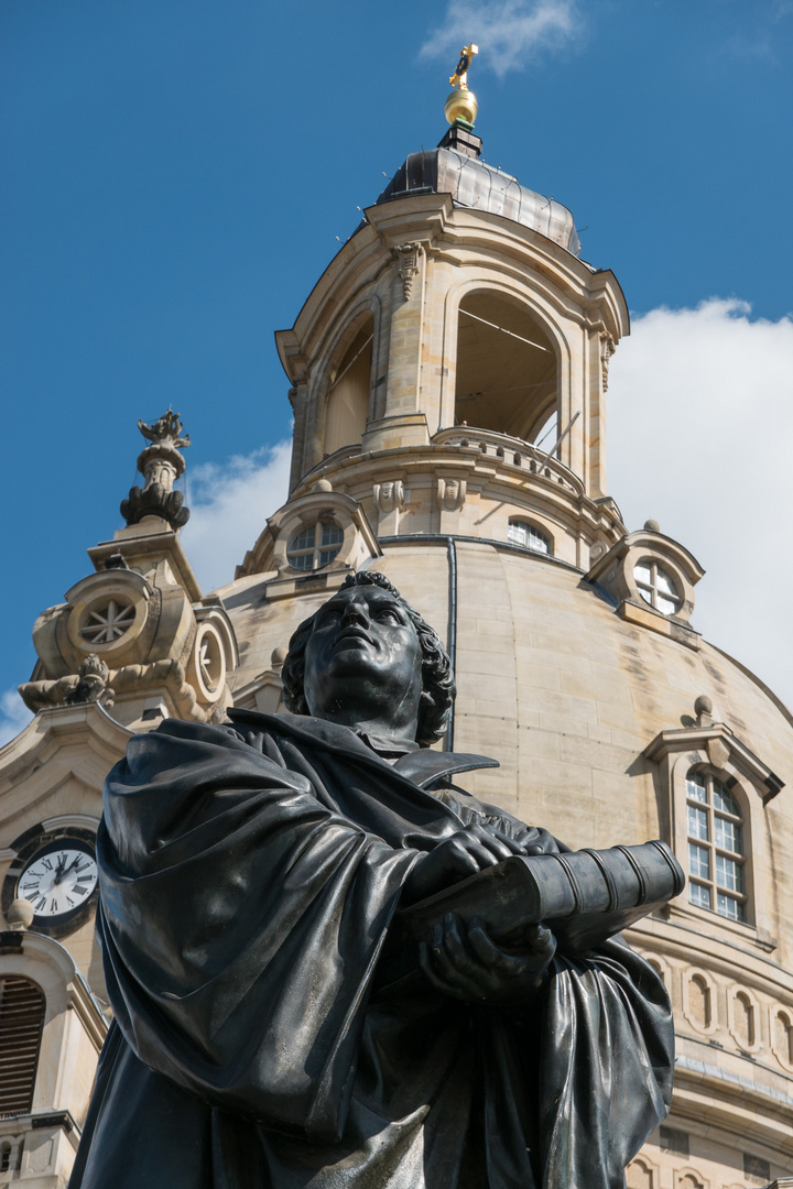 Dresden - Luther vor der Frauenkirche