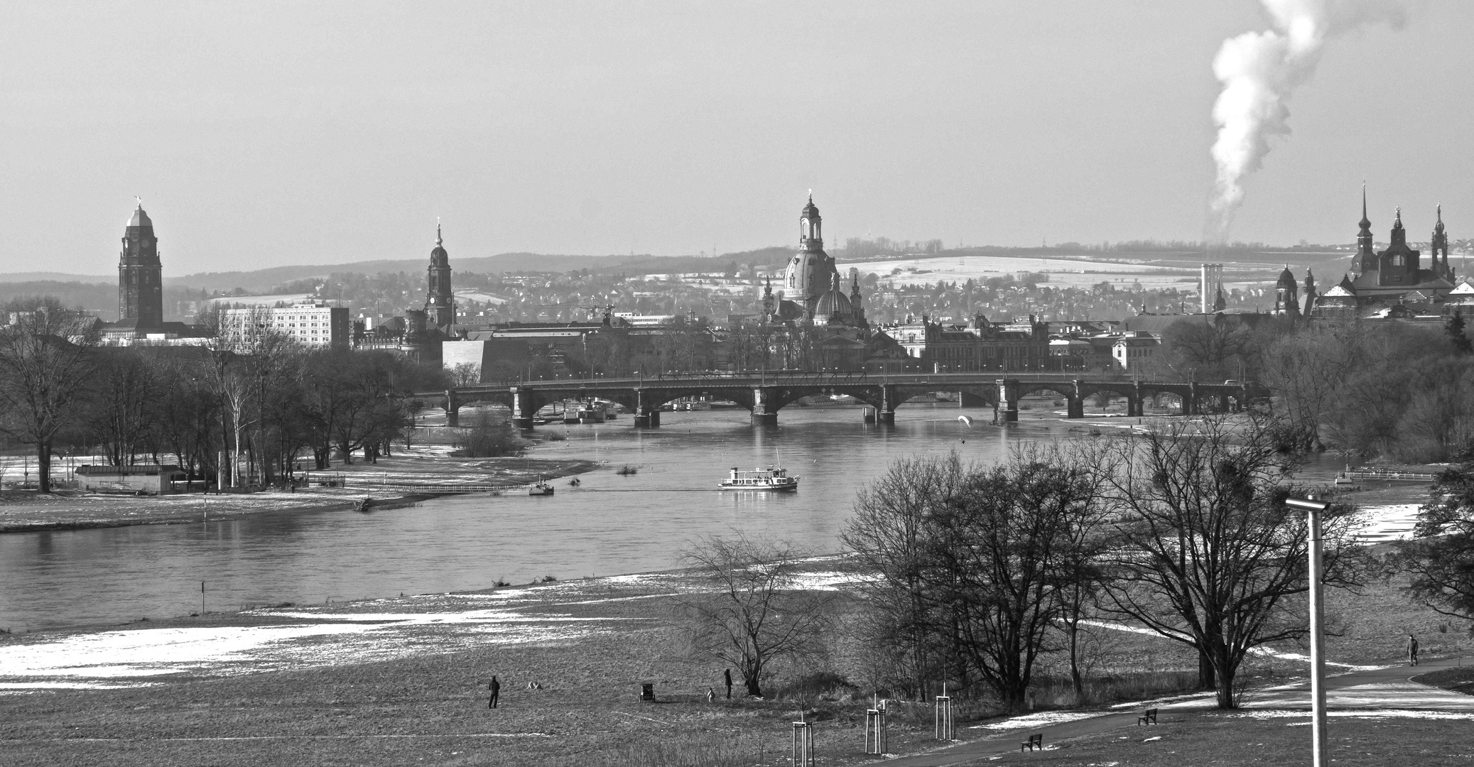 Dresden mit Blick auf die Frauenkirche