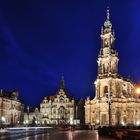 Dresden mit Blick von der Augustusbrücke