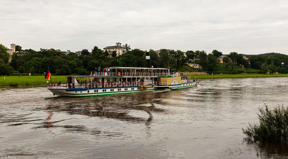 Dresden - Mit dem Dampfschiff unterwegs (3)