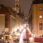 Dresden - Münzgasse am Abend