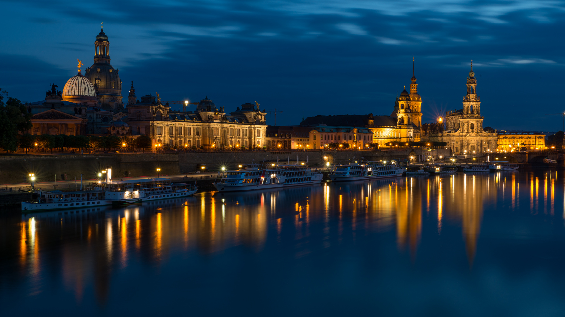 Dresden Nacht Foto & Bild world, dresden, elbe Bilder auf