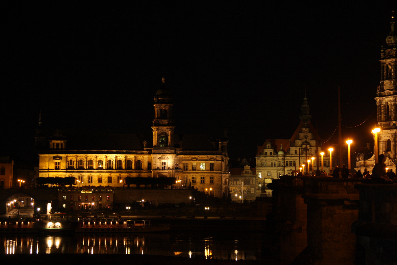 Dresden-Nachtansicht