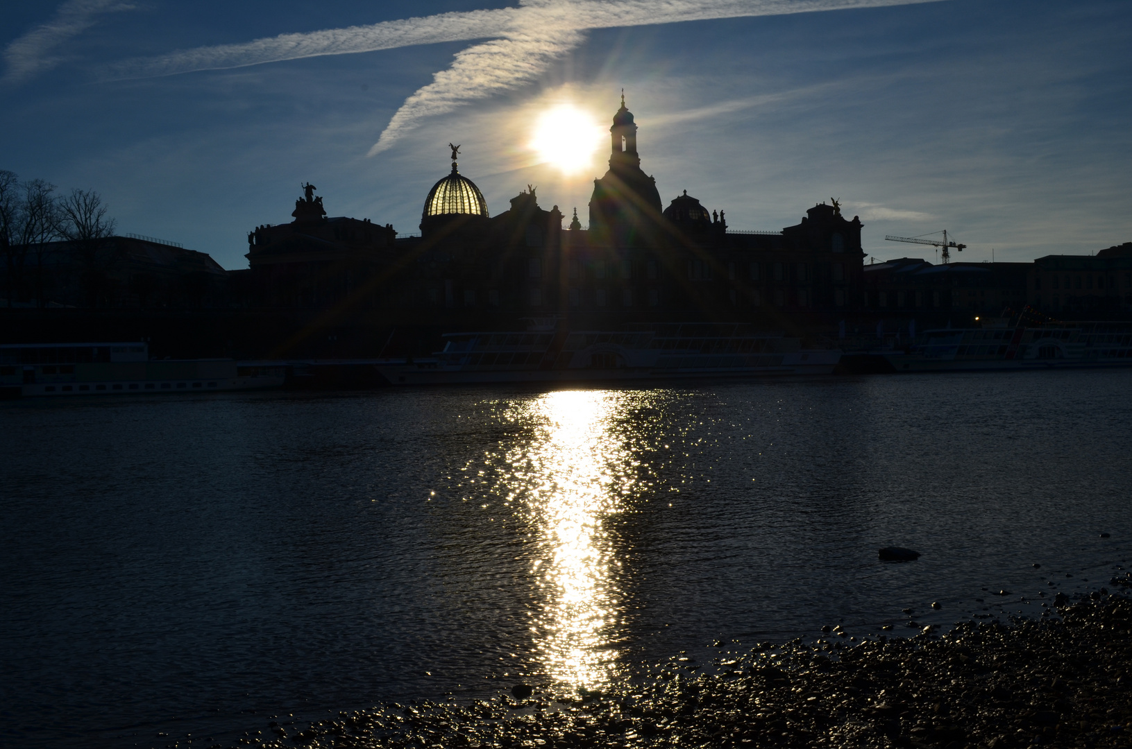 Dresden - Neujahrsmorgen 2015 -