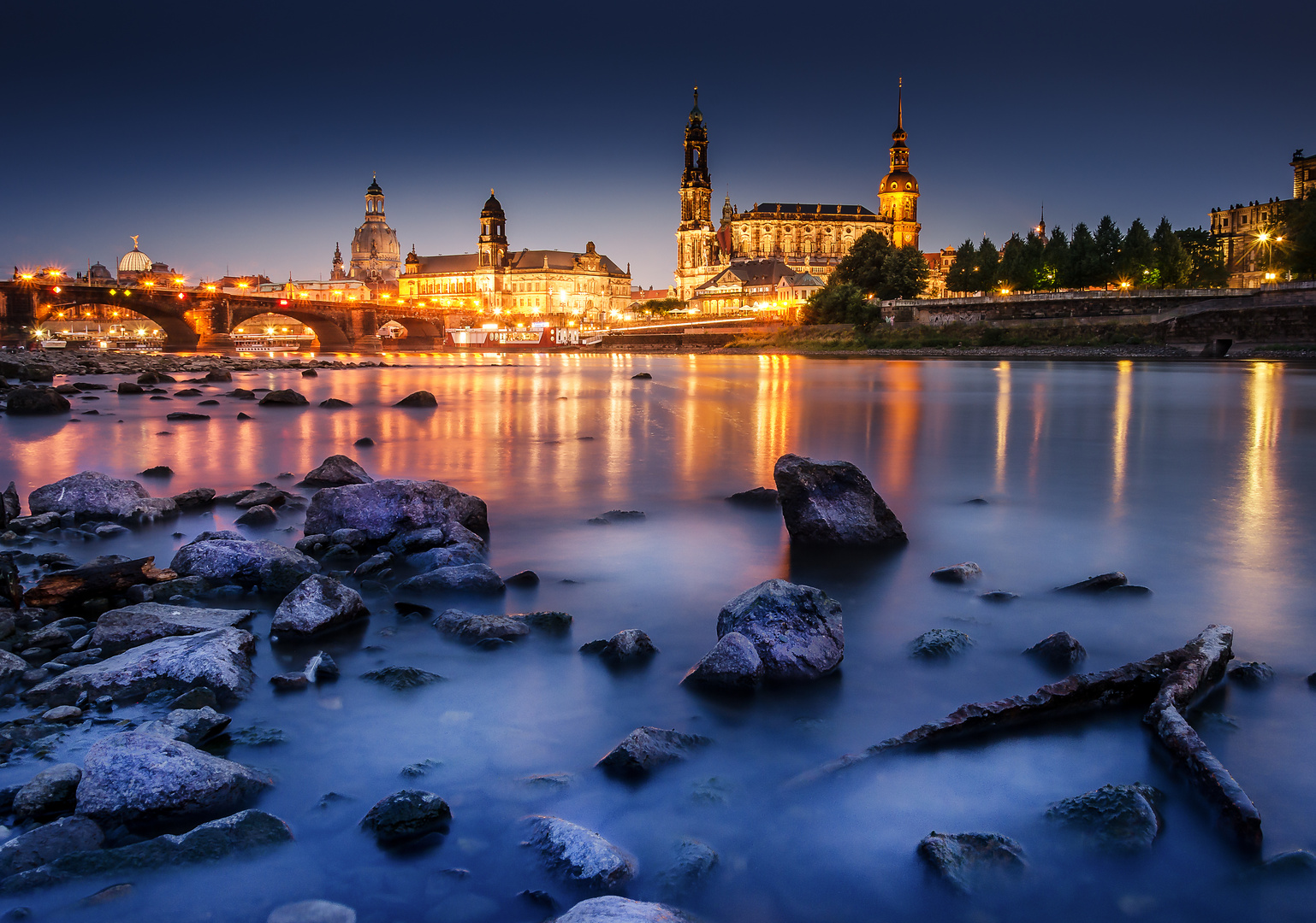 Dresden Nightskyline