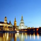 Dresden. Overview from Elba River