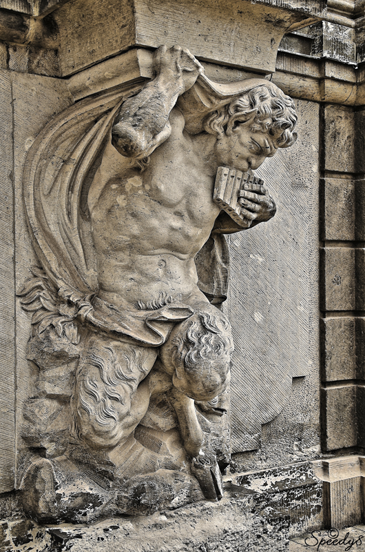 Dresden - Pan im Zwinger