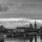 Dresden Panorama in sw