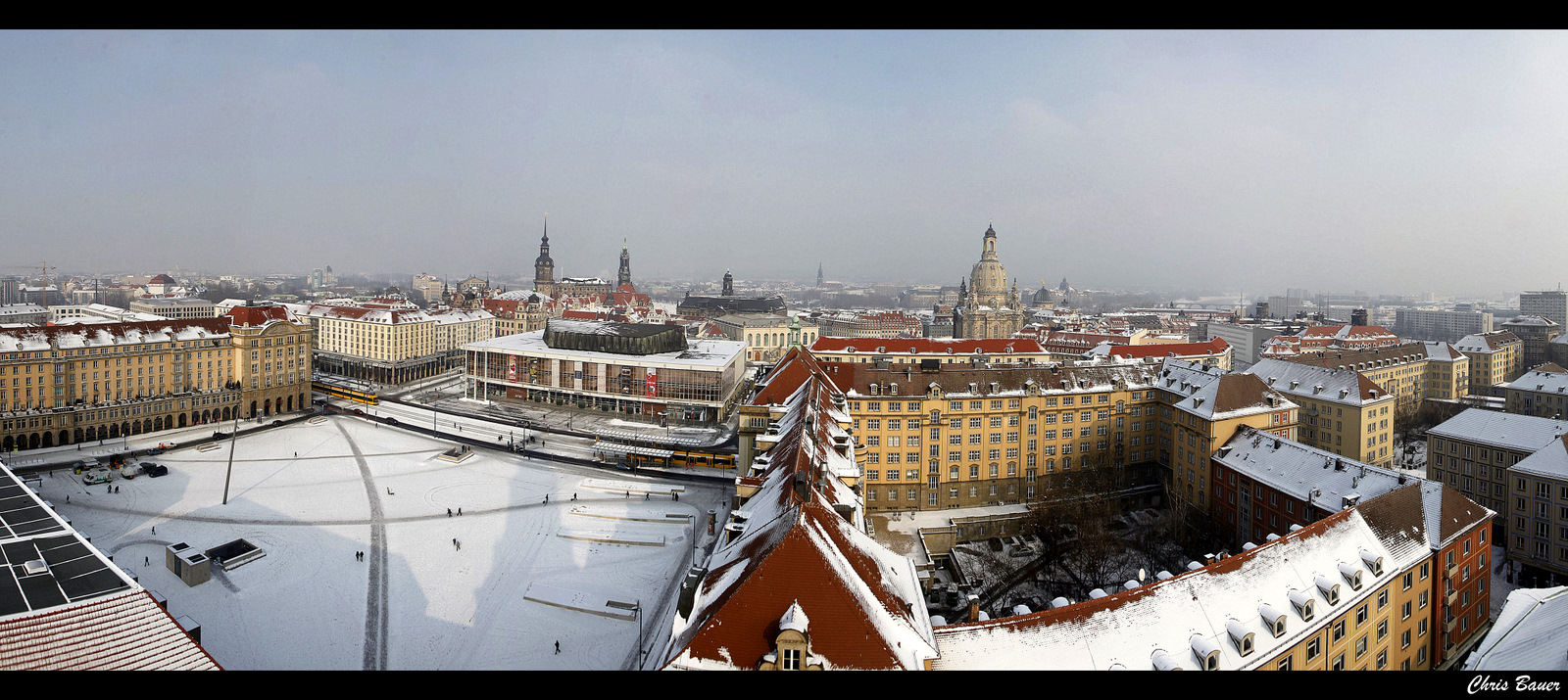 Dresden-Panorama von der Kreuzkirche