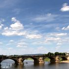 Dresden - Panoramablick auf die Augustusbrücke