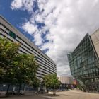 Dresden Petersburger Strasse mit Ufa Palast und Rundkino