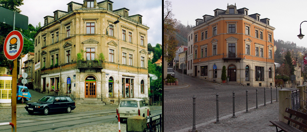 Dresden Pillnitzer Landstraße Ecke Veilchenweg