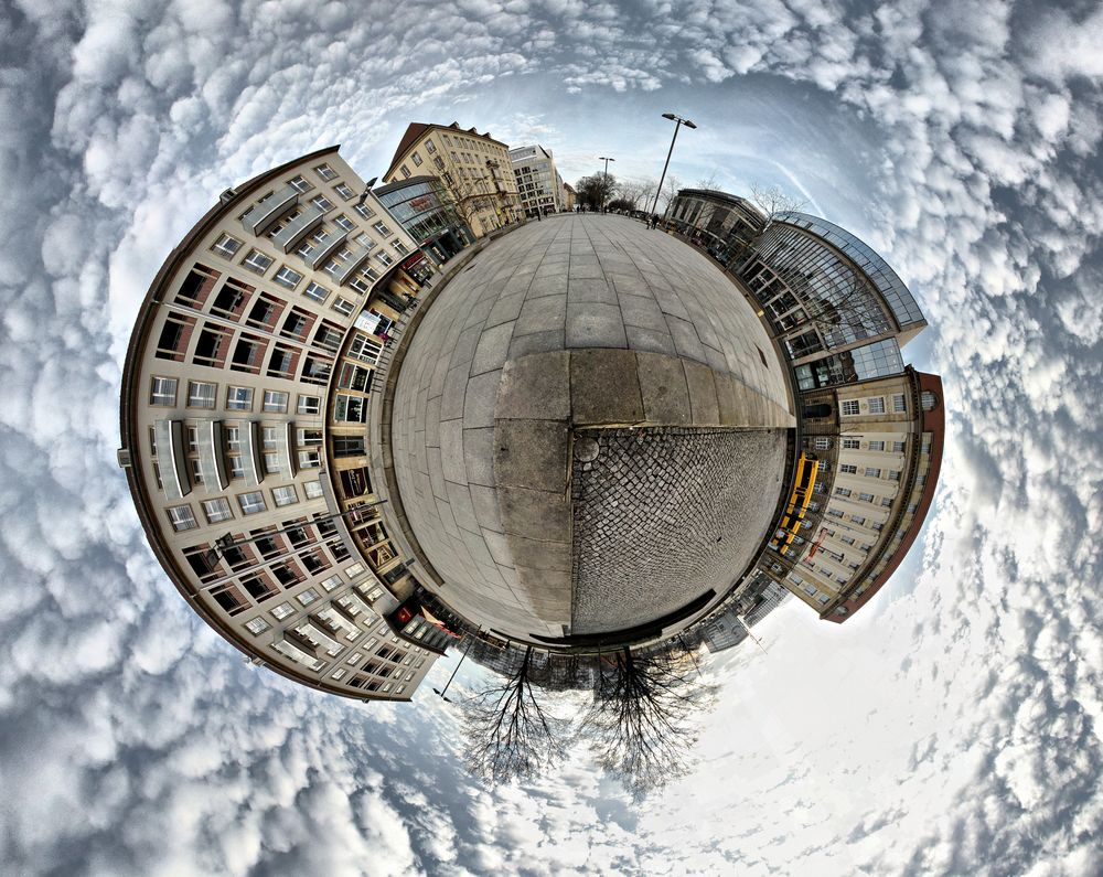 Dresden Prager Straße Little Planet 2