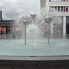 Dresden, Pusteblumenbrunnen in der Prager Straße