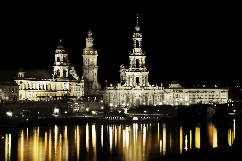 Dresden, Residenzschloss und Hofkirche