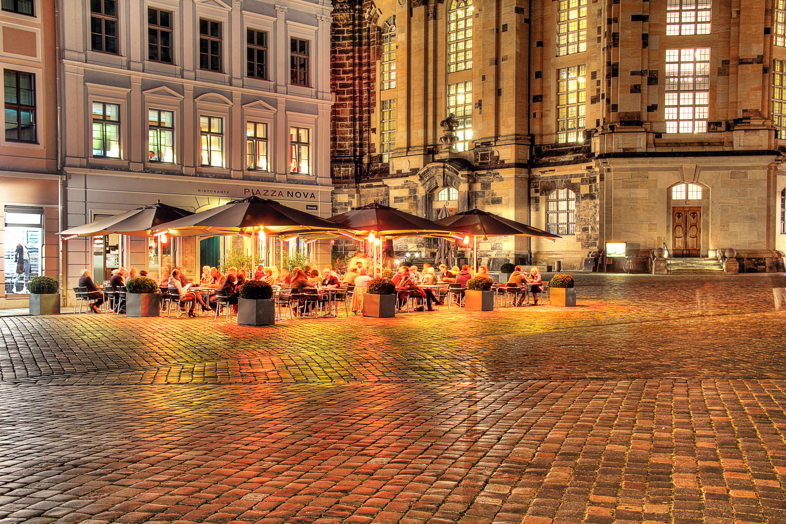 Dresden - Restaurant an der Frauenkirche