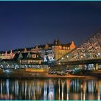 Dresden - Schillerplatz mit Loschwitzer Brücke (reload)