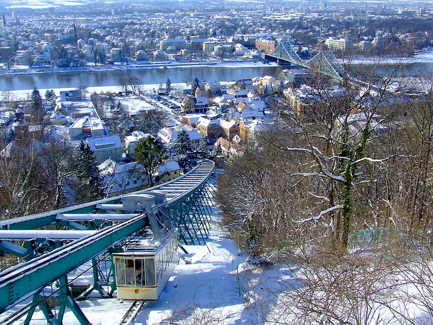 Dresden, Schwebebahn Loschwitz