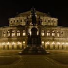 Dresden Semper Oper Nachts