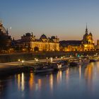 Dresden Skyline am Abend