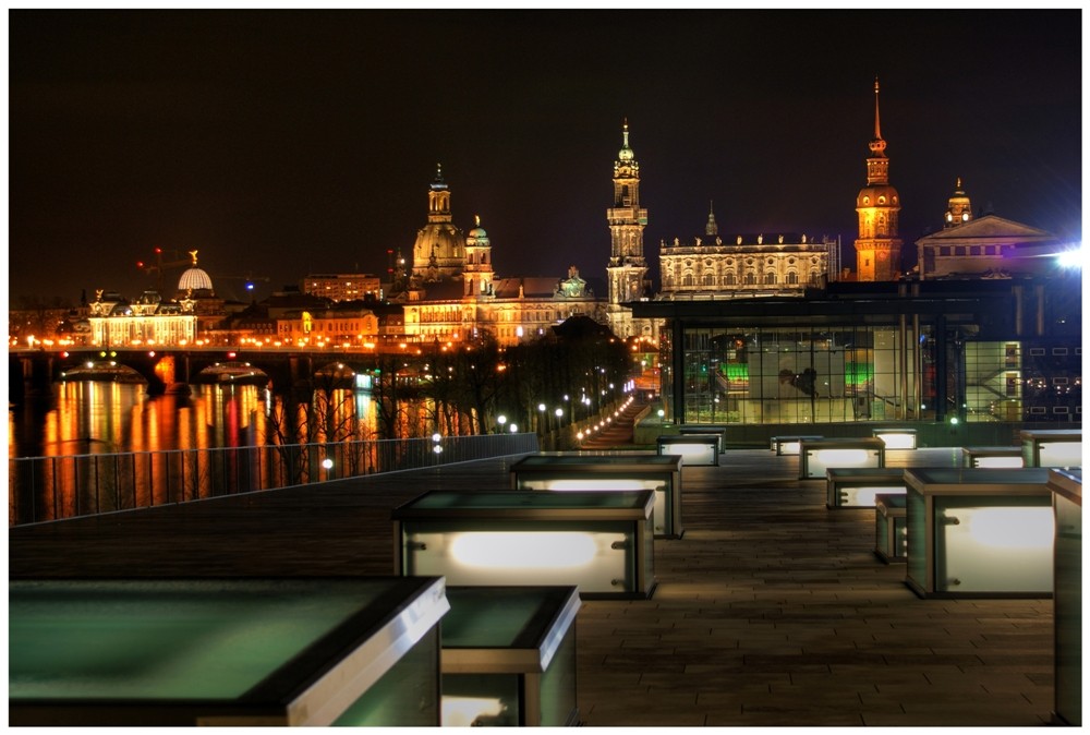 Dresden Skyline @ Night