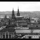 Dresden Skyline s/w