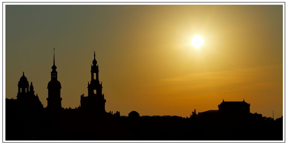 Dresden Spätsommerabend