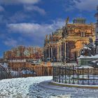 Dresden   - Spaziergang im Winter -