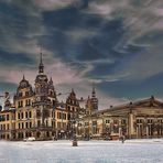 Dresden - Spaziergang im Winter -