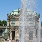 Dresden, Springbrunnen im Zwinger