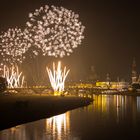 Dresden Stadtfest-Feuerwerk 2015