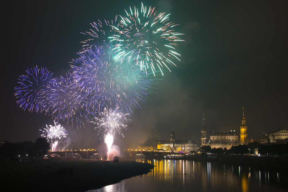 Dresden Stadtfest-Feuerwerk 2015 III