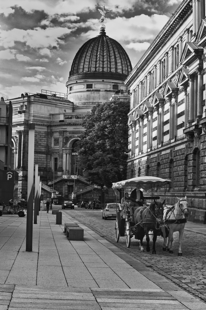 Dresden, Straßenszene