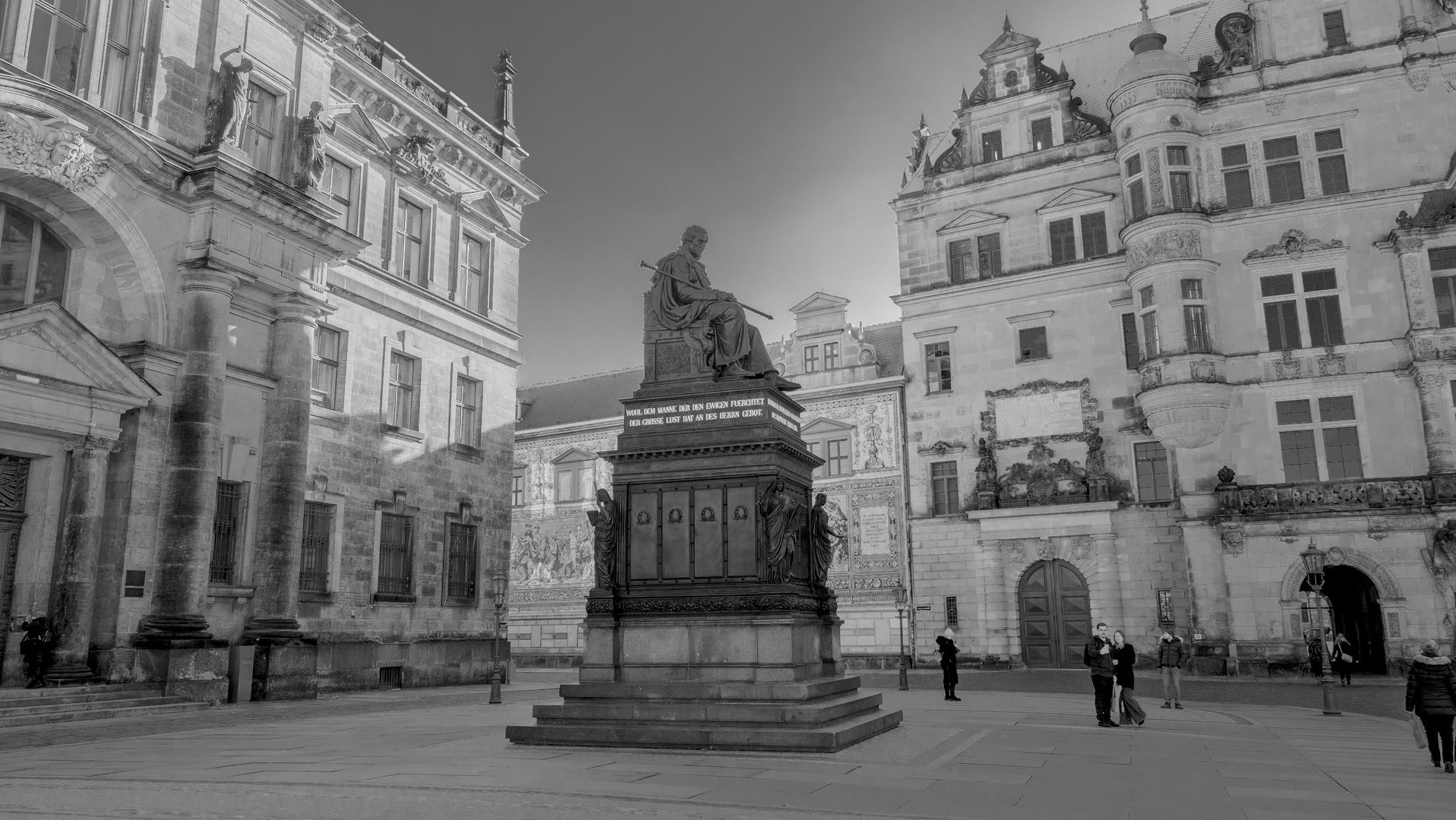 Dresden sw Friedrich August I, der Gerechte