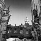 Dresden sw Katholische Hofkirche Übergang Residenzschloss