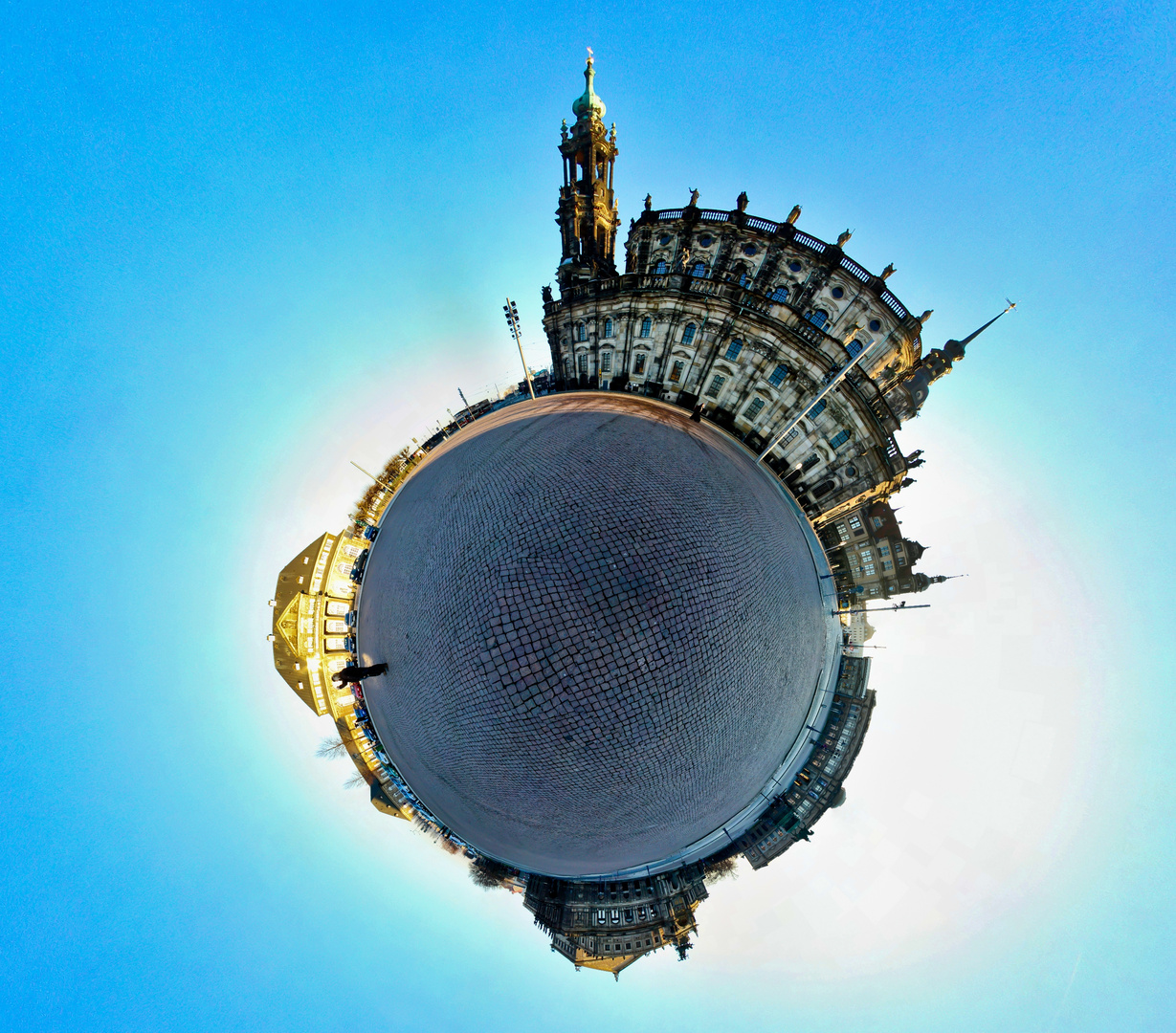 Dresden Theaterplatz Planet